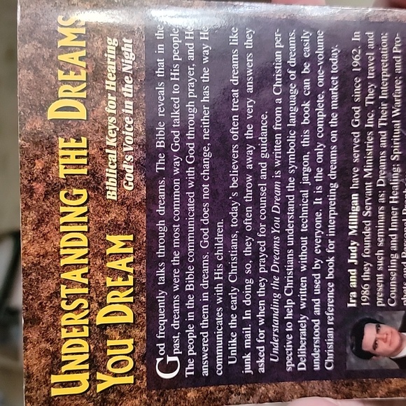 Understanding the Dreams You Dream Book. By Ira Milligan - Picture 4 of 10